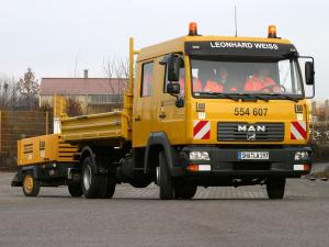 MAN LE2000 8.180 Crew Cab Tipper '2000